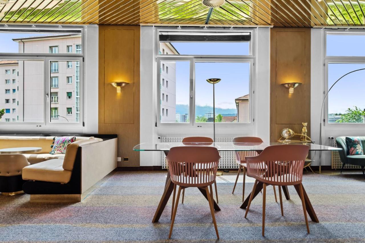 Becozy Au Parc Retro Edition Self-Check-In Rooms & Studios 弗里堡 外观 照片