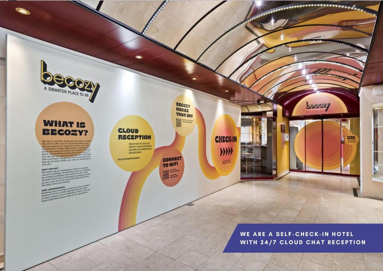 Becozy Au Parc Retro Edition Self-Check-In Rooms & Studios 弗里堡 外观 照片