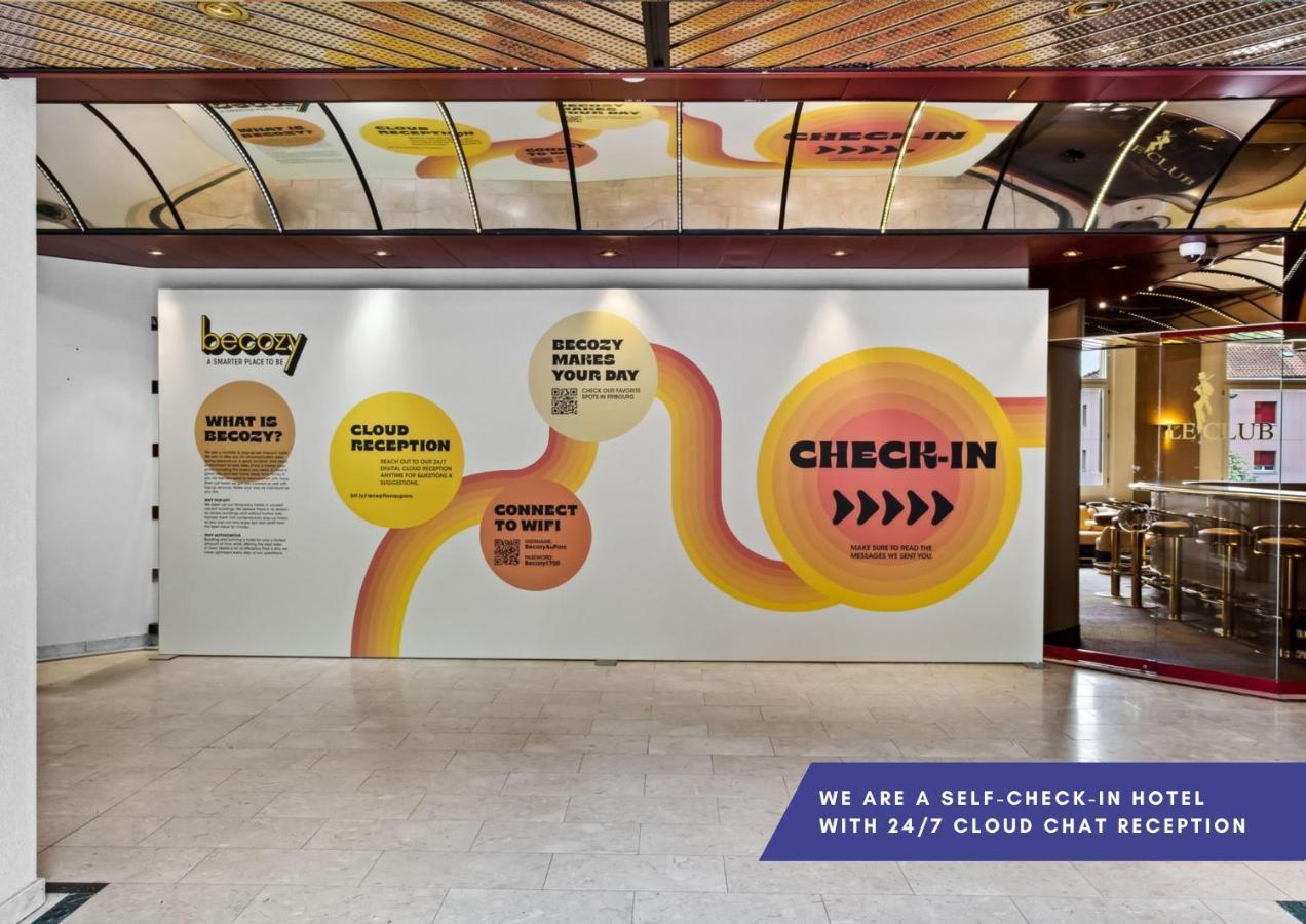 Becozy Au Parc Retro Edition Self-Check-In Rooms & Studios 弗里堡 外观 照片